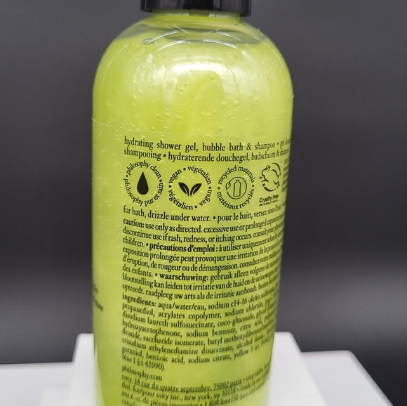 Philosophy 3-in-1 Margarita Shower Gel, Bubble Bath & Shampoo, 6oz, New - Picture 2 of 3